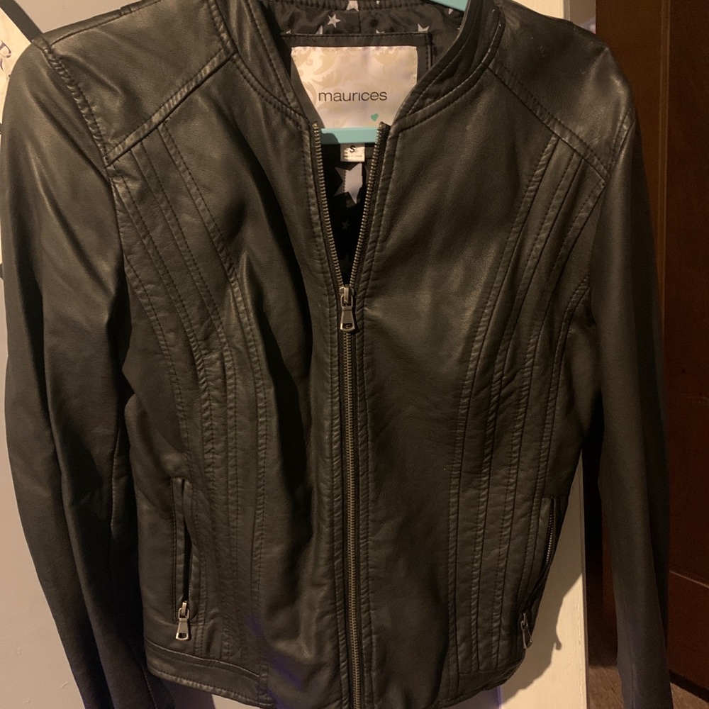Leather jacket